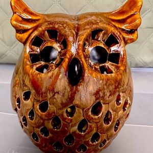 Charming Ceramic Owl votive